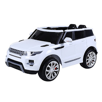 Solo Online Carro Electrico   Camioneta Tipo Land Rover 12 V White Con Control 