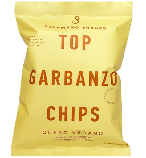 Pasabocas Chips de Garbanzo Queso Vegano x 26gr 