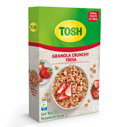 Granola Tosh Fresas x 300 gr