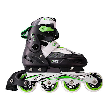 Solo Online Patines Qmax Ajustables   Fitness L Verde X 1 Unidad 