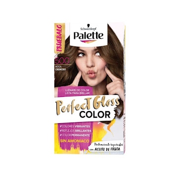 Tinte Palette Perfect Gloss 500 Moca Cremoso Sin Amoníaco x 1 und  