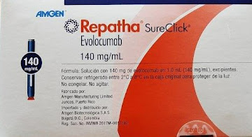 Repatha 140 mg Caja x 1 Pluma Auto Inyectora  