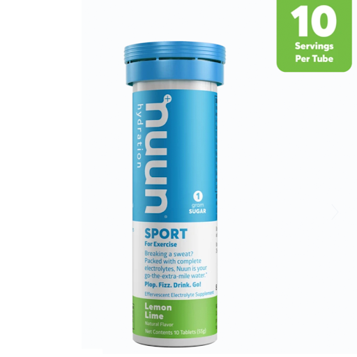 Hidratante Nuun Sport Lima Limón Tubo x 10 Tabletas
