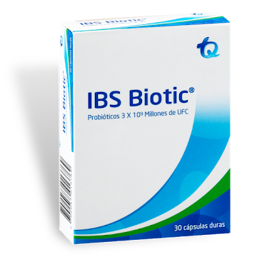 IBS Biotic Probióticos Tecnoquimicas Caja x 30 Cápsulas  