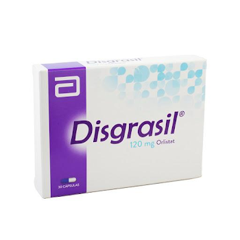 **Disgrasil 120mg. Cápsulas Caja x30Cap. LAFRANCOL Orlistat               