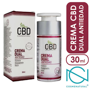 Crema Dual Anti-Edad Cosmenatural x 30 ml  