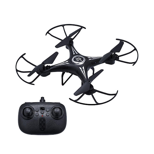 Dron Control Remoto con Cámara Sky Warrior Exploración Aérea Toy Logic Toy Logic Caja x 1 ĦLleva la exploración aérea a otro nivel con este increíble dron a control remoto! Equipado con una cámara de alta definición, tecnología avanzada y efectos de luces LED, el Drone Sky Warrior es el re