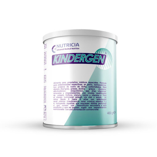Alimento en Polvo Kindergen Nutricia  Nutricia Lata X 400 gr x 400 gr ESTE PRODUCTO REQUIERE FÓRMULA MÉDICA PARA SU COMPRA.