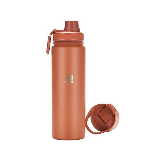 Termo deportivo Hydro Bottle Cubitt Bolsa x 1 Termo deportivo Cubitt Hydro Bottle: Rendimiento deportivo. 709 ml, conserva frío 24h y caliente 12h. Acero inoxidable 304, libre de BPA y tapa antiderrames.