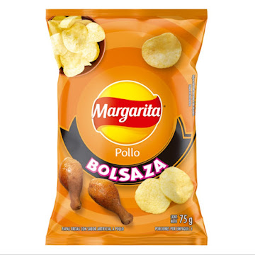 Papas Margarita De Pollo x 75 gr  