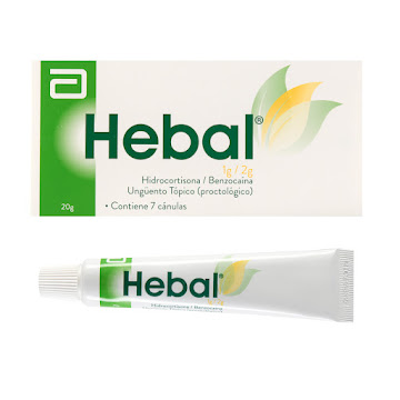 Hebal 2g Ungüento Caja   X20g Lafrancol Hidrocortisona + Benzocaína      