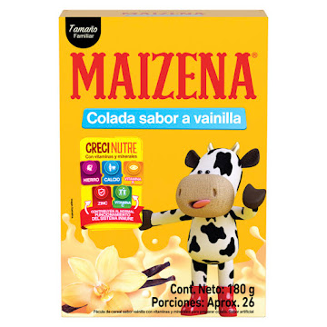 Colada Maizena Cereal Sabor A Vainilla x 180 gr  