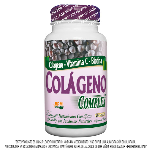 Colágeno Complex Natural Freshly Frasco x 60 Cápsulas