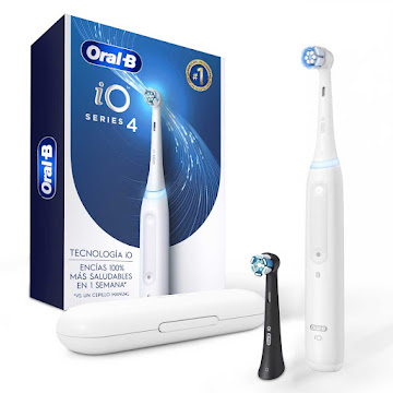 Cepillo de Dientes Eléctrico Oral B iO Series 4 Blanco Caja x 1 und  