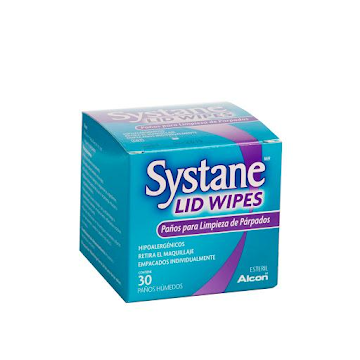 Pañitos Humedos Systane Lid Wipes Caja x 30 Paños  