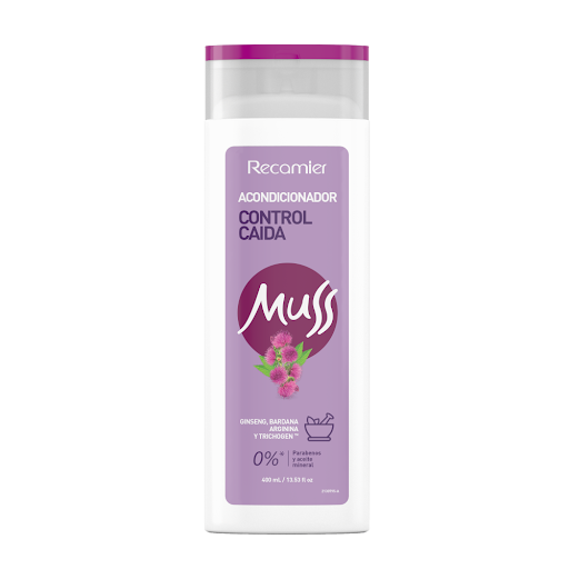 Acondicionador Muss Recamier Control Caída x 400 ml