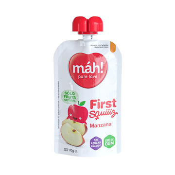 Compota Máh Manzana x 90 gr  
