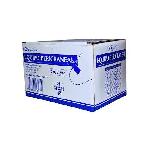 PERICRANEAL 23 G X 3/4 DATASAVE Datasave  x 100  