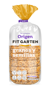 Pan Fit Garten Origen   Tajado Multicereal x 500gr 