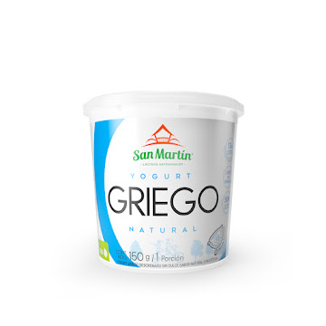 Yogurt Griego San Martín   Natural con Stevia x 150 gr 