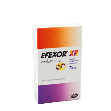 Efexor Xr 75 mg Caja x 10 Cápsulas  