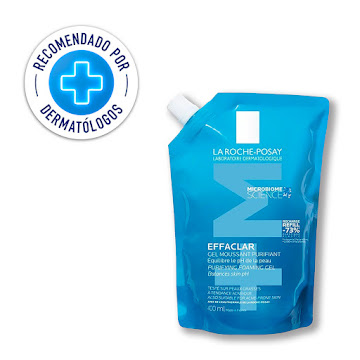 Limpiador Effaclar M  La   Roche Posay Gel Espumoso Refill x 400 ml 