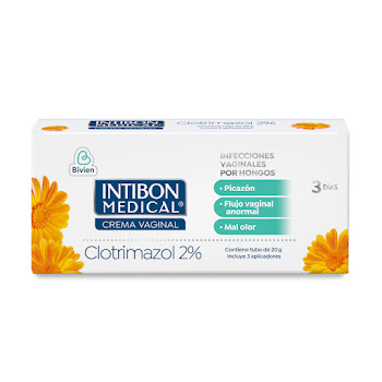 Crema Vaginal Intibon Medicado 2% Tubo x 20 gr  