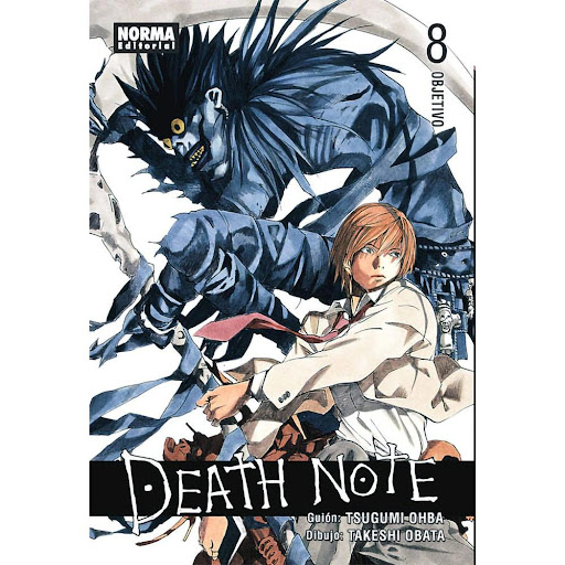 Death Note No. 8 Editorial Norma Libro x 1.0 DEATH NOTE 08   Autores:Tsugumi Ohba  Colecciones:CÓMIC MANGA  Editoriales:NORMA Editorial  Series:DEATH NOTE   LA EDICIÓN ORIGINAL DE ESTE CLÁSICO MODERNO DEL SHONEN MANGA  Con L fuera de combate, Li