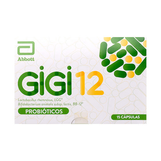 Gigi 12 Probióticos Abbott Caja x 15 Cápsulas