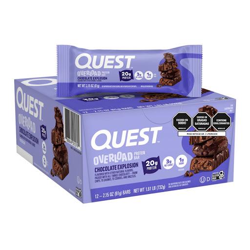barra de proteina chocolate explosion QUEST NUTRITION bolsa x 1 undefined