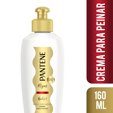 Crema para Peinar Pantene Rizos Definidos Botella x 160 ml  