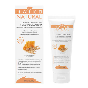Crema HAIKO NATURAL Limpiadora y Desmaquillante Caja x 80 gr  