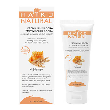 Crema HAIKO NATURAL Limpiadora y Desmaquillante Caja x 80 gr  