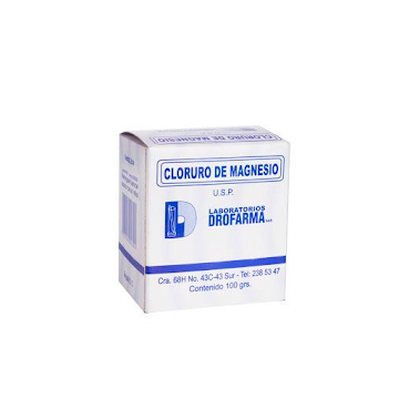 Cloruro De Magnesio Drofarma Caja x 100 gr  