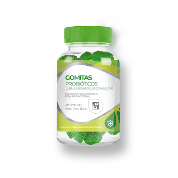 Gomas Masticables   Farmatodo Probióticos con Vitamina C Frasco x 60 und  