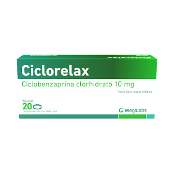 Ciclorelax 10mg Com. Caja x20Com. ROE. Ciclobenzaprina Clorhidrato      