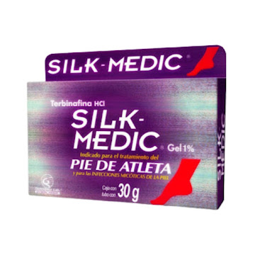 Silk-Medic Terbinafina HCI 1% Genomma Gel Tubo 30 gr  