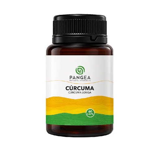 Cúrcuma 500 mg Pangea Frasco x 60 Cápsulas