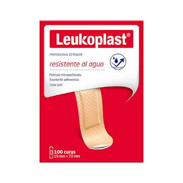 Curas Leukoplast Estándar Color Piel  x 100 Und  