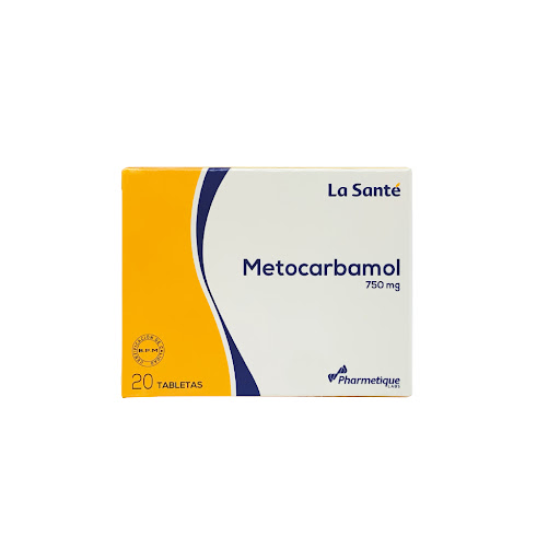 Metocarbamol La Santé 750 mg Caja x 20 Tabletas