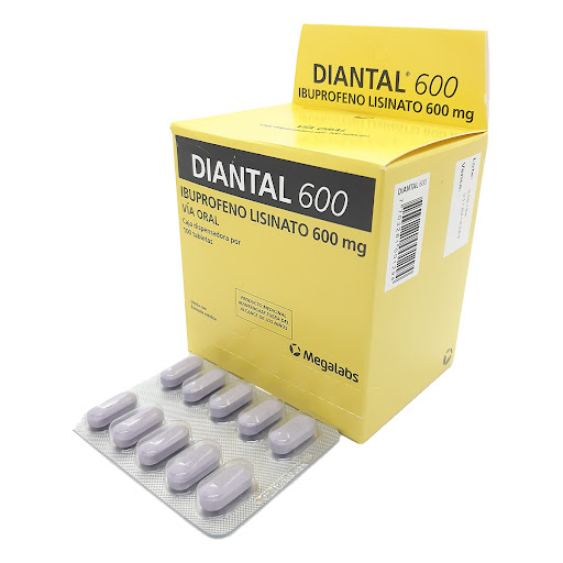Solo Online Diantal 600 Mg Tab/Comp   X 100 Und 