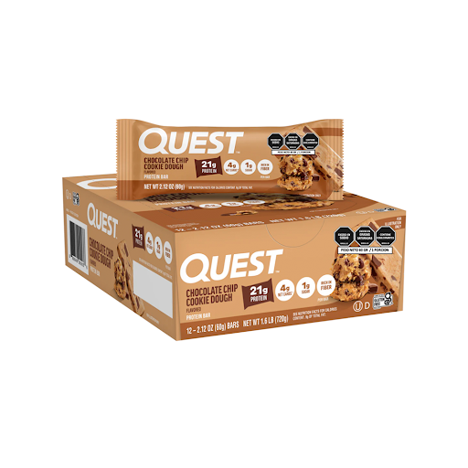 Barra De Proteina Quest Chispas De Chocolate x 60 gr