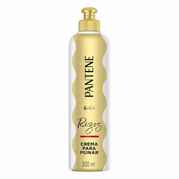 Crema para Peinar Pantene Rizos Definidos Botella x 300 ml  