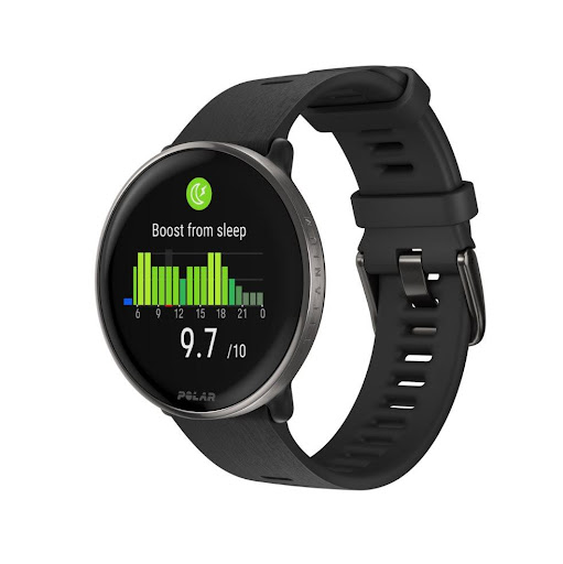 POLAR IGNITE 3 TI SIL BLK S-L POLAR Caja x 1 El Polar Ignite 3 Titan es un reloj fitness premium con caja de titanio, pantalla AMOLED, GPS integrado y monitor de frecuencia cardíaca, ideal para entrenamiento y bienestar.