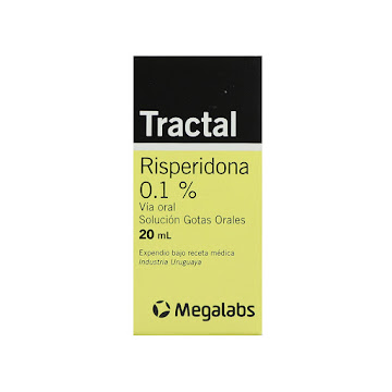 **Tractal Roemmers Risperidona 0.1Mg Solución gotas orales Frasco x 20Ml  