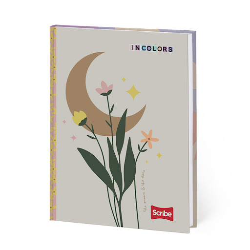 Cuaderno Scribe In Colors Cuadriculado 100 Hojas Cosido x 1 und