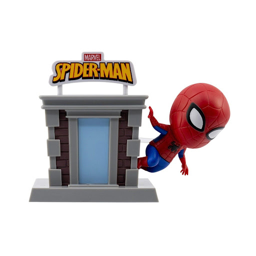 Figura Coleccionable Spider Man Tower Series 10 cms Marvel Caja x 1 ĦEs hora de unirte a Spider-Man en la lucha por la justicia con nuestra Figura Coleccionable! Esta figura de alta calidad está diseñada para inspirar la imaginación de los más pequeños y llevarlos a v