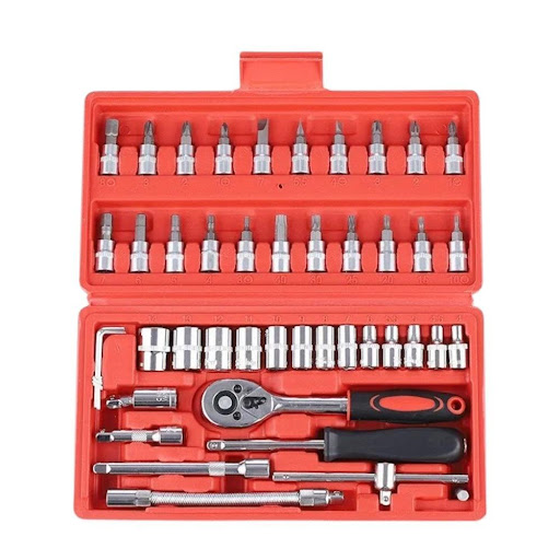 Juego De Herramientas Mecánicas Y Extensiones GENERICO Unidad x 1