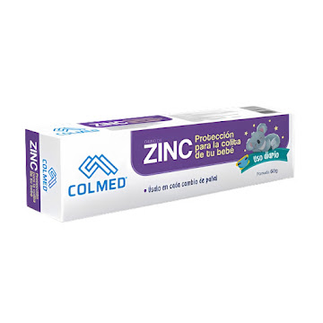 Crema Antipanalitis Oxido de Zinc Tubo x 60gr  