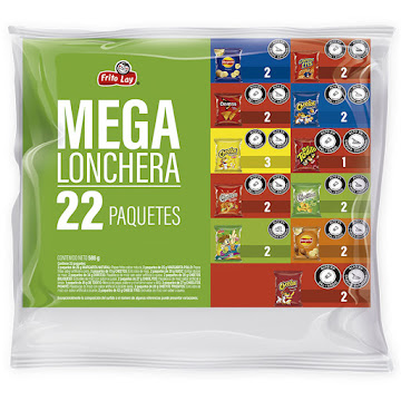 Mega Lonchera Frito Lay   Surtido Paquete x 22 und 